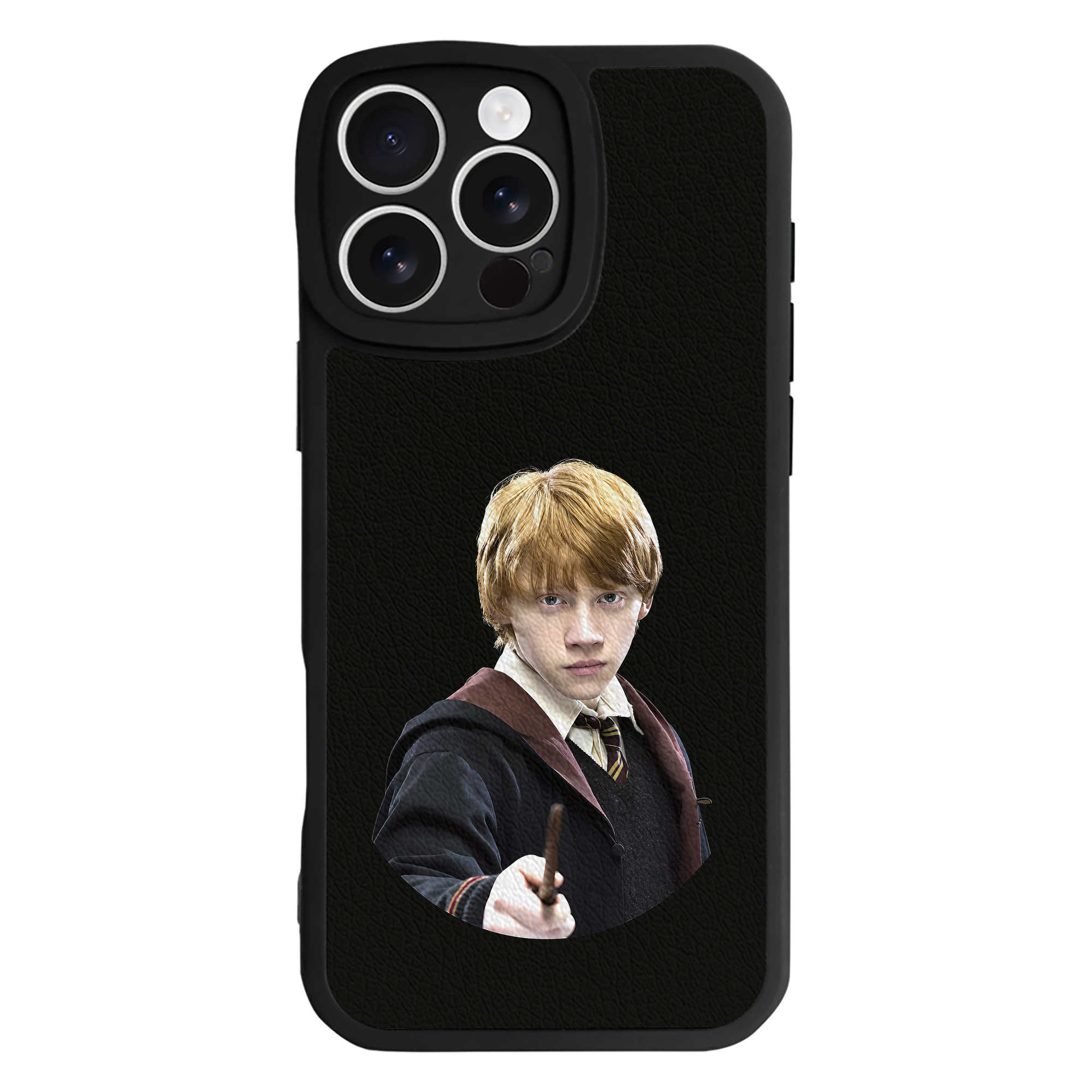 （画像用） Harry Potter ハリー・ポッターシリーズ 【iPhone 16シリーズ対応】シリコンスマホケース（レザー調） 材質：シリコン